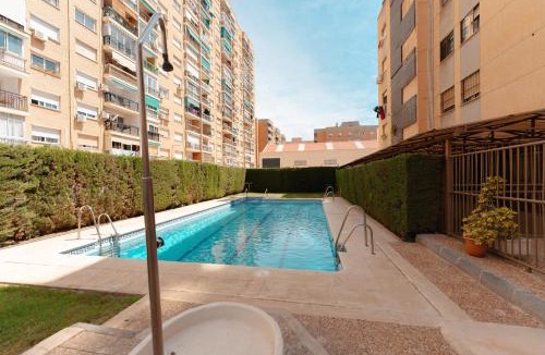 Parque Ayala Apartment | Modern apartment with pool, 5 minutes from the beach