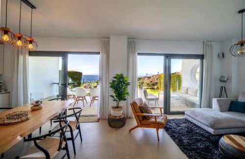 Manilva Apartment | Modern Apartment with Year-Round Open Pool