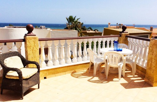 Las Herrerias Apartment | Penthouse with shared pool. sea views and 50 meters from beach