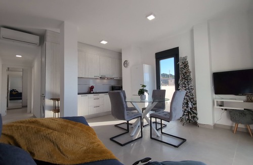 Caleta de Velez Apartment | Penthouse El Carmelo New, Modernly Furnished with Huge Terrace < 50m from Beach