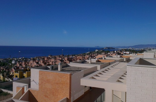 Isla Plana Apartment | Penthouse Garden Apartment, Isla Plana, Mojon Hills with stunning sea views