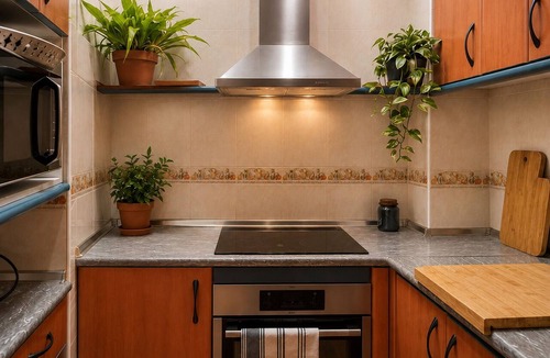 Parque Ayala House | Penthouse with bbq: Enjoy the sun and the beach 5 minutes walk! Ideal for families