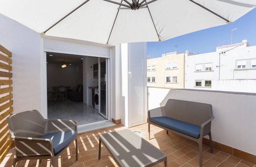 Old Town Apartment | Penthouse with terrace - BRUJULA by Cadiz4Rentals