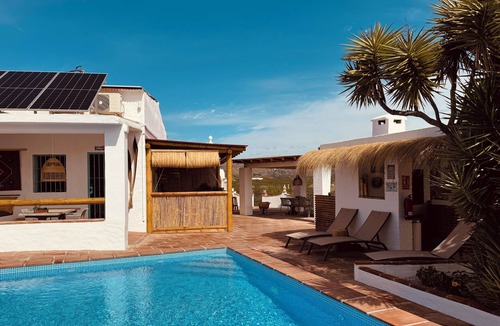 Velez-Malaga Apartment | Poolside Studio with Private Terrace & Views | Near Málaga & Beach