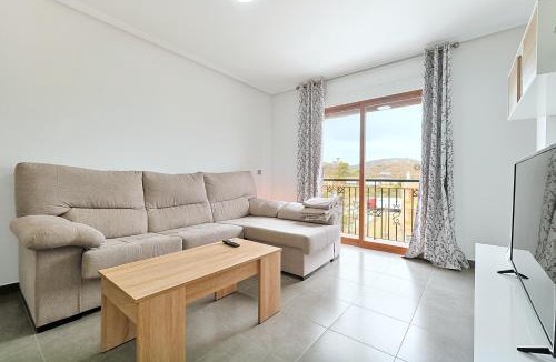 Puerto Lumbreras Apartment | Precioso Apartamento Moderno Con Terraza Wifi y AC