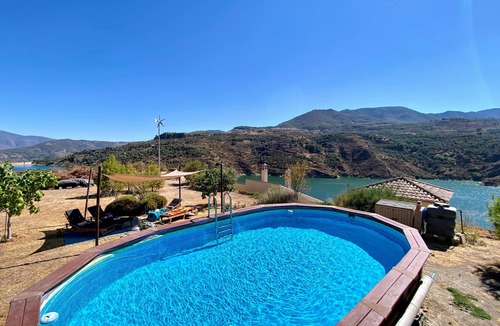 Lecrin Valley House | Private Casa Rural Retreat, Stunning Lake View, Lecrin Valley