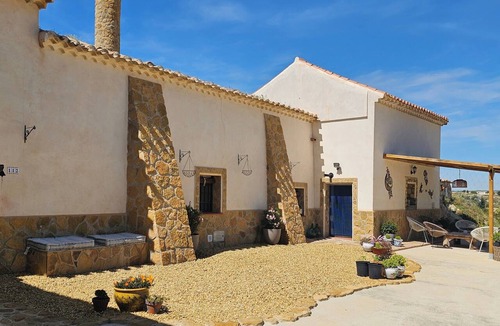 Orce House | Private cave house with mountain views and a spa in rural Granada
