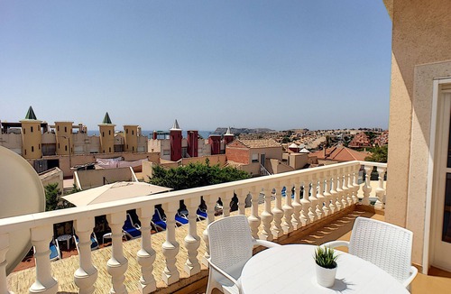 Puerto de Mazarron Villa | Private pool, terrace, sea views, wifi, sunbeds