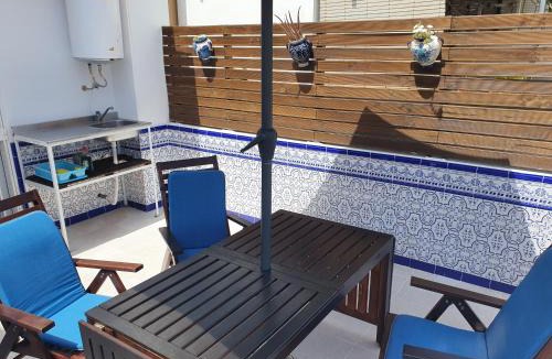 El Palo House | Private townhouse with roof terrace close to the beach