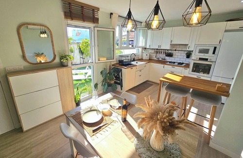 El Palmar Ski Chalet | Quiet house directly on El Palmar beach - private path to the sea