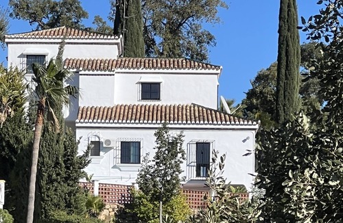 New Golden Mile Villa | Quiet Idyllic Villa in the hills behind the coast .
