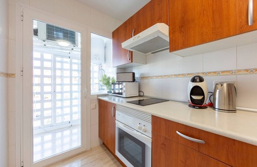 Almerimar Apartment | Rincón De Almerimar Palm Beach Golf Apartment with Pool, Wi-Fi, Air Conditioning