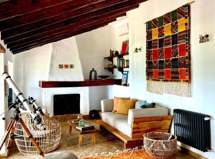 Riogordo House | Romantische Finca nahe Málaga, kreativ einzigartig