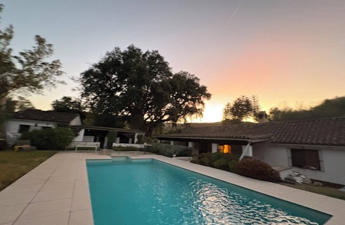 Jimena de la Frontera Villa | Rural Luxury finca Búho biosphere natural reserve swimming pool panoramic views
