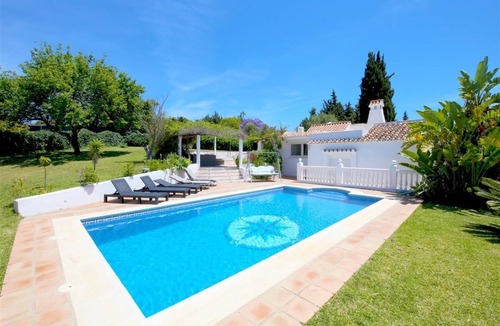 New Golden Mile Villa | Rustic family villa with large gardens and pool, Close to Estepona town in a quiet location