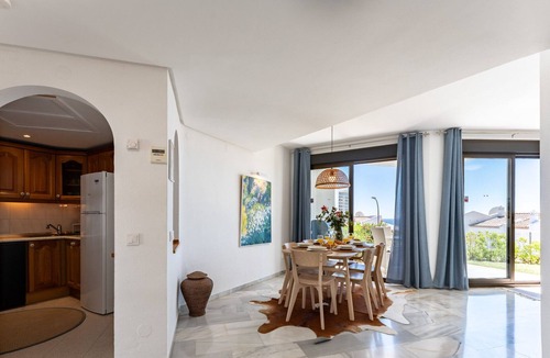 Torrequebrada Ski Chalet | Seaview/3BED/Sauna/Pool/Parking REF033