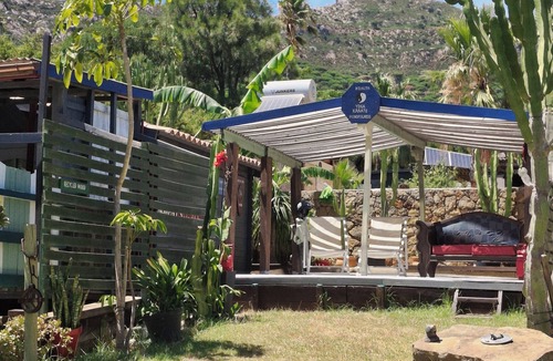 Tarifa Ski Chalet | Self-catering, ocean views, walk to beaches. BBQs, secure parking, set in nature