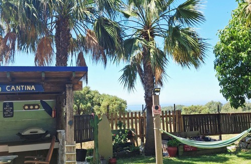 Tarifa Ski Chalet | Self-catering, ocean views, walk to beaches. BBQs, secure parking, set in nature