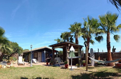 Tarifa Ski Chalet | Self-catering, ocean views, walk to beaches. BBQs, secure parking, set in nature