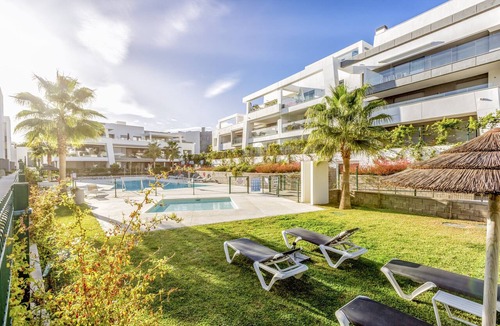 New Golden Mile Apartment | Sol Garden | Terrace - pool - gym