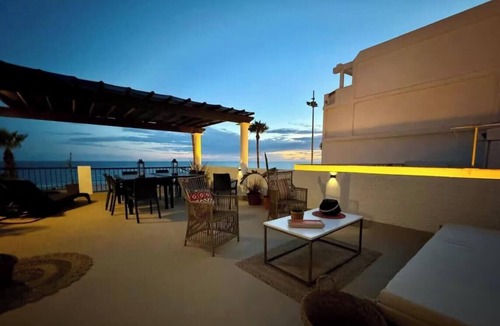 Rota Apartment | Spacious 3BR Getaway - Perfect for Families & Groups - Terrace
