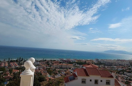 Torre de Benagalbon Villa | Spacious villa with fantastic sea view and private pool,