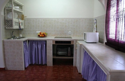 Montecorto Apartment | 'Studio Romantic Paradise 3' with Mountain View, Pool, Wi-Fi & Garden
