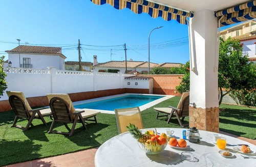 Rincon de la Victoria House | Stunning private villa for 8 guests with private pool, WIFI, A/C, TV and terrace