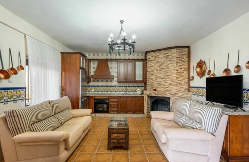 Baena House | Stunning private villa for 6 guests with A/C, WIFI, private pool, TV and terrace