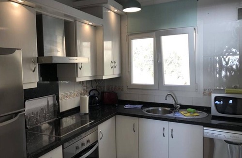 Chimenea Apartment | Sunny Apartment on Burriana Beach with Sea View, Balcony, Wi-Fi & A/C