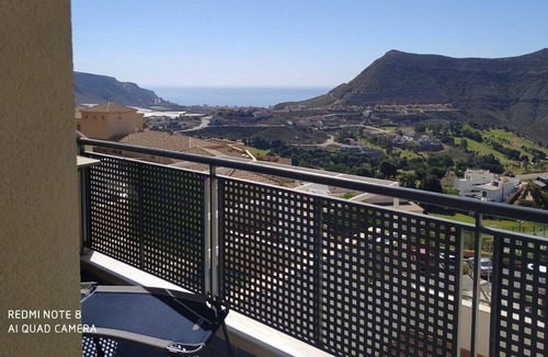 La Envia Apartment | Swimming pools, gym, library and golf course. Wifi in common areas. Heated swimming pool.