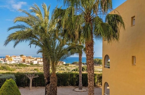 San Juan de los Terreros Apartment | Terreros Mar y Sol · Terrace, pool, beach & sunshi