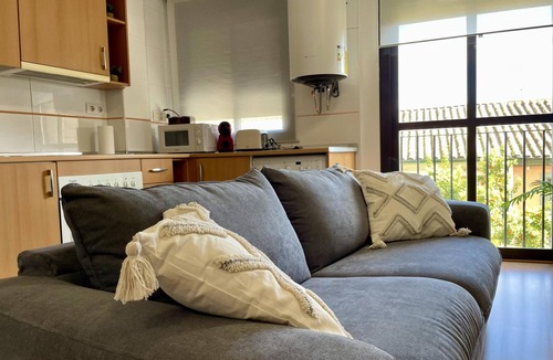 Distrito Sur Apartment | The Orange Tree Balcony: Modern Apartment in Central Córdoba