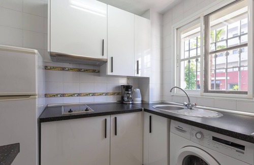 Benalmadena Costa Apartment | Vacation Apartment "Benalmar Playa" with Pool, Wi-Fi, Garden & Terrace