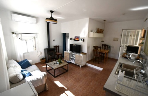 Felix House | Vacation home with a pool for up to 14 people in Felix, Almería, Spain. View from the sea.