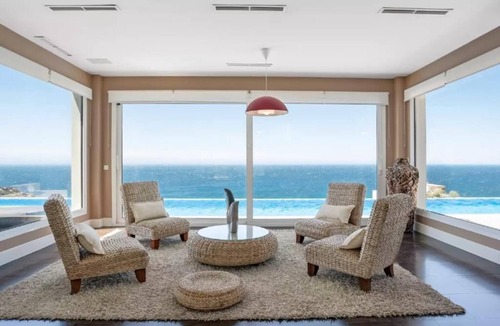 Atlanterra Villa | Villa Amaranta- 25 m swimming pool- Spa- Sauna. Beach View
