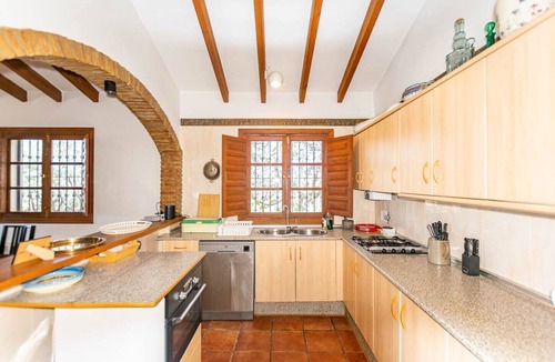 Competa Villa | Villa Cortijo Bellavista with Mountain View, Pool, Wi-Fi, Garden & Terrace