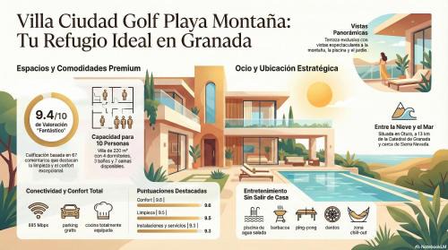 Otura House | VILLA LUXURY RELAX GRANADA Ciudad Playa Montaña