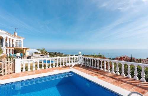 La Capellania Villa | Villa 'Magica Andalucian Charm' with Sea View, Wi-Fi and Air Conditioning