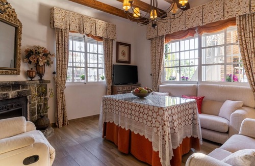 Benajarafe Villa | Villa with pool and private garden