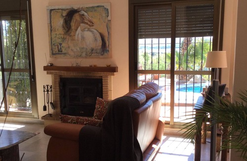Vinuela Villa | Villa with views of lake & mountain, 5 minutes walk to lake, ideal for familie