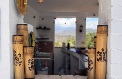 Velez-Malaga Apartment | Viñuela Hideaway - Your Mountain Studio with Kitchen & Pool