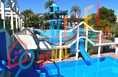 Benalmadena Costa Apartment | "VIVE BENAL BEACH" con parque acuatico y 50m a la playa 3814