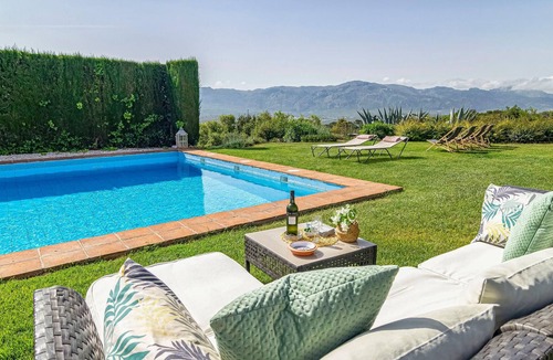 Villanueva del Rosario House | Welcome to vacation in this attractive vacation home with pool and impressive panoramic mountain vie