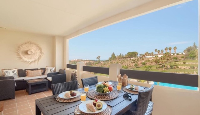 16Benalmádena Cibeles, Pool View, Terrace, Golf