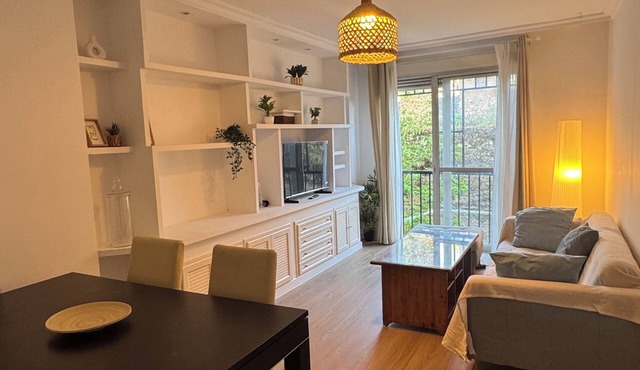 3 bedroom duplex with balcony and views of the defensive wall of Seville