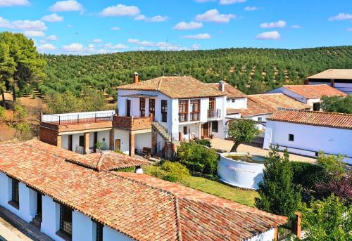 A 30 min del Puy de Fou y Toledo con piscina, bbcoa, AC, free Wifi, jardín, terraza con magníficas vistas