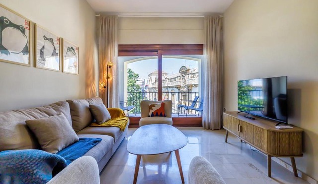 Apartamento en el Centro con Parking y Terraza