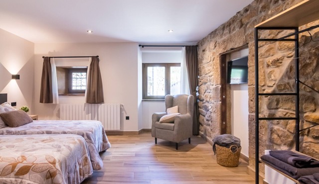 Apartment 'Las Casucas De Somavía 1' with Mountain View, Shared Terrace and Wi-Fi