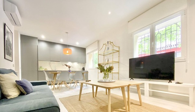 Apartment with 3 bedrooms and 3 bathrooms en suite in the Barrio de Salamanca in Madrid